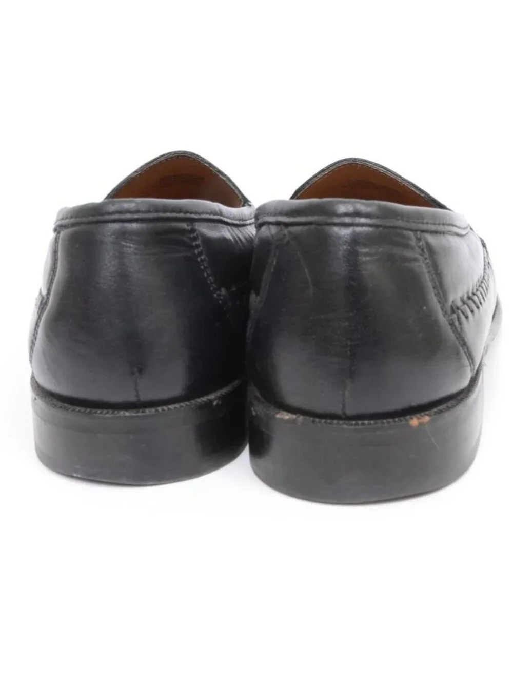 Florsheim‎ Pisa Moc Toe Black Leather Loafer Men's 9D Preppy Old Money Academia